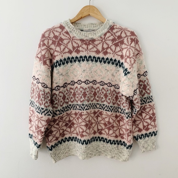 Vintage Sweaters - Vintage cozy wool winter sweater